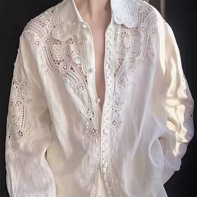 Luxury Lifestyle Women - Camisa Blanca de Lujo Ligero de