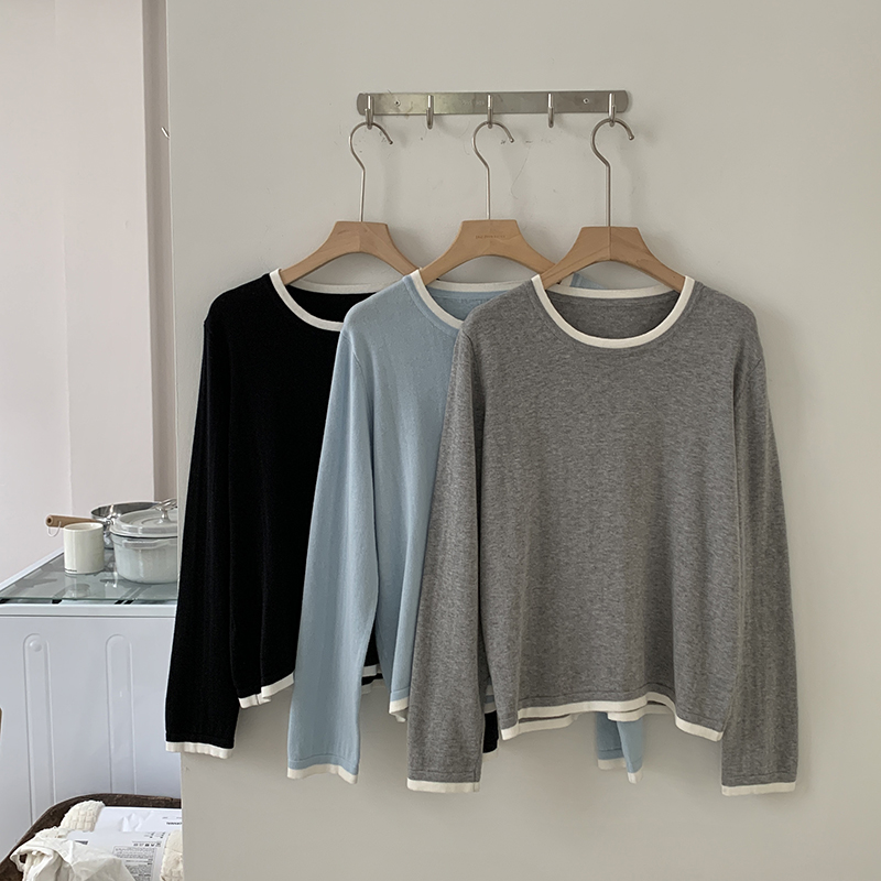 Luxury Lifestyle Women - Camisa de Manga Larga con Cuello