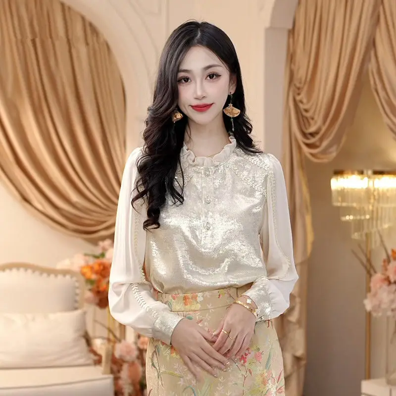 Camisa francesa de manga larga - Luxury Lifestyle Women reseña y precio