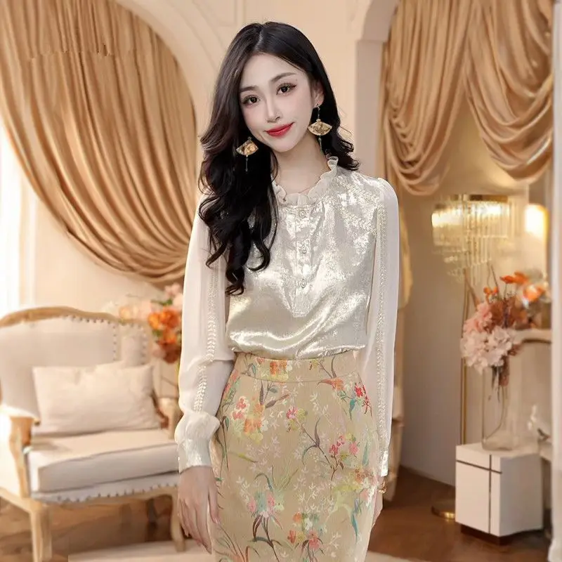 Camisa francesa de manga larga - Luxury Lifestyle Women reseña y precio