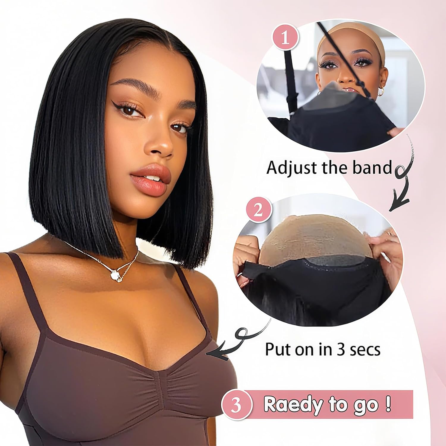 Peluca Smilegirl 5x5 HD Lace S - Luxury Lifestyle Women reseña y precio